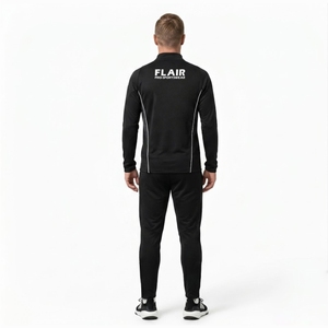 Conjunto de Entrenamiento de Fútbol de Alto Rendimiento – Chaqueta Transpirable con Cierre Completo y Pantalones Deportivos Ajustados - Product Image 3
