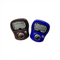 Compteur numérique 5 canaux pour équipement de fitness, affichage LCD 5 chiffres, alimentation USB, réinitialisable, plage de comptage 0-99999, en plastique, 0,2 kg