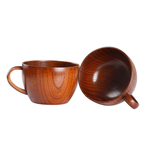 Smallest Antique Round Wooden tea <b>Cup</b> Handmade Polished Tea Serving <b>Cup</b> Customised kitchen 6 Pieces Set - Product Image 2