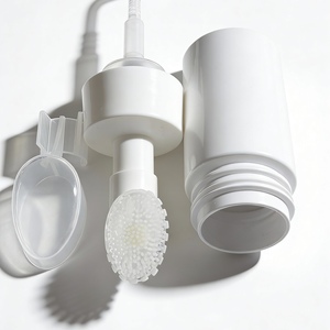 Botellas de Espuma de Plástico PET con Cabezal de Cepillo, Recargables, Tipo Presión, Envases Espumadores para Cosméticos, Lavado Facial, Impresión Serigrafiada - Product Image 2