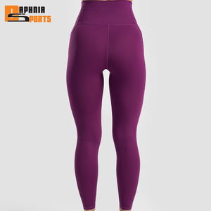 Leggings Deportivos de Cintura Media para Mujer, Transpirables, de Spandex/Poliéster, Cómodos para Yoga, Estilo Moderno - Product Image 2