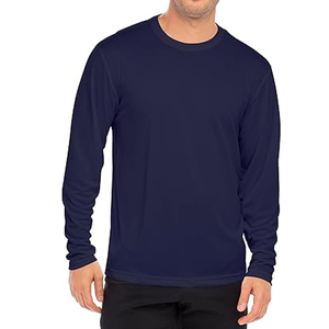 Camiseta de Manga Larga para Hombre, Elegante y Cómoda, Tejido Grueso de Spandex/Poliéster, Estampado Personalizado, Ecológica, para Uso Diario - Product Image 2