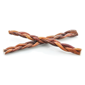 Buffalo Bully Braided Dog Chew Natural Craft Strong Chewers Premium Buffalo Bully Sticks Dog Chew par Perfect Enterprises - Product Image 2