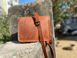 Vintage hand gefertigte Umhängetasche aus echtem Leder Stilvolle Schulter taschen für Unisex - Product Image 5