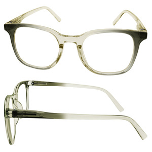 Lunettes de lecture carrées à dégradé de couleurs pour hommes et femmes, design tendance, vente en gros - Product Image 4