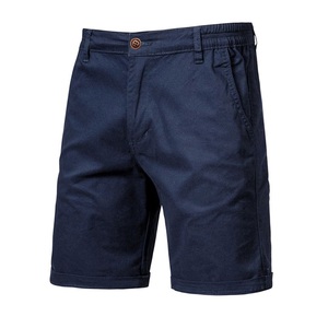 Shorts Cargo Chino en Toile Tricotée Respirante de Haute Qualité pour Hommes – Classique, Coupe Slim, Décontracté, Grande Taille, Idéal Été - Product Image 1