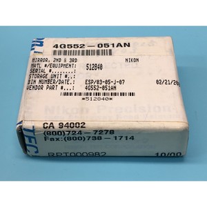 กระจกสะท้อนแสง Nikon 4G552-051AN 100% ของแท้, รุ่นที่ 2 และ - อุปกรณ์และอะไหล่เซมิคอนดักเตอร์ระดับโลกที่เชื่อถือได้ที่ - Product Image 3