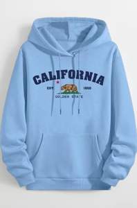 Sudadera con Capucha Extra Grande Unisex, Sudadera Tejida de Color Liso con Logotipo Personalizado, Corte Holgado para Hombre y Mujer - Product Image 3