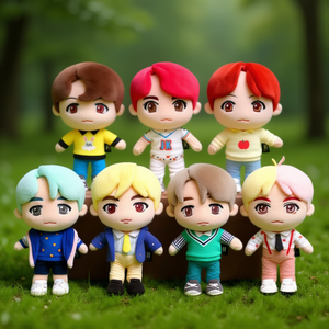 Adorable figurine en peluche TinyTAN IDOL pour collection, article de la collection TinyTAN IDOL, jouet en peluche pour les fans de <span class=keywords><strong>BTS</strong></span> - Product Image 3