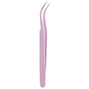 Premium Quality Eyelash Tweezers Curved Pointed Tip <b>Lash</b> Tweezers - Product Image 5