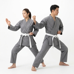 Custom <b>Karate</b> Uniform With Pants And Belt Breathable 100% Cotton <b>Karate</b> Gi Training Suit <b>Karate</b> Uniform With Customized - Product Image 4