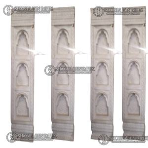 Pilar Tradicional de Fibra Dorada para Decoración de Bodas, Uso Interior/Exterior, Entrega Rápida, Shobha Jain Impex Delhi India - Product Image 3