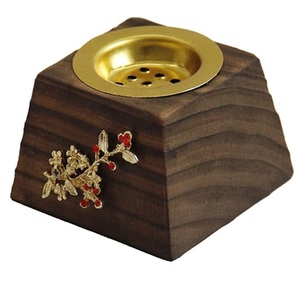 Moderno Juego de Mubkhar de Acrílico Negro con Caligrafía Árabe Dorada, Quemador de Incienso, Caja para Carbón y Bakhoor, Regalo de Ramadán, Decoración para el Hogar - Product Image 3