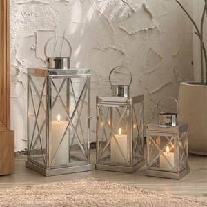 Farol Metálico Premium, Portavelas Decorativo para Hogar, Jardín, Bodas y Eventos, Iluminación Rústica Moderna para Interiores y Exteriores - Product Image 1