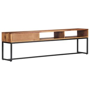 Supporto TV in legno massello Sheesham 63 \ "x11.8 \" x17.7 \" - Product Image 3