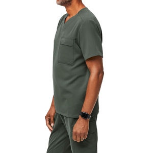 Luxury Medical Scrub <b>Sets</b> For Men Women Canvas Nursing Uniforms For Hospital Workers Male Female Joggers Scrubs <b>Doctor</b> Uniform - Product Image 2