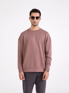 Sudadera Unisex Oversize con Capucha de Forro Polar Antipelusas, Color Liso, Ropa Casual de Invierno, 100% Algodón Tejido, Ajuste Holgado - Product Image 1