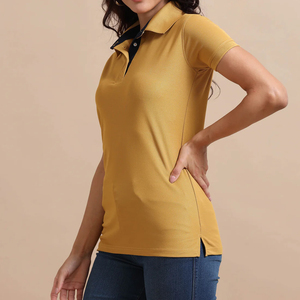 Camisetas de golf de punto transpirables de estilo casual, diseño más popular, últimas tendencias de moda, camiseta polo para mujer para el verano - Product Image 3