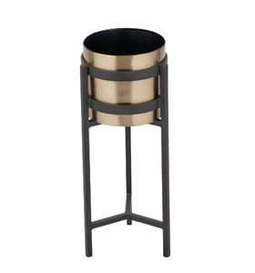 Soporte para Plantas de Interior, Moderno, con Acabado Dorado, para Sala de Estar, Estante o Exhibición en el Suelo - Product Image 2