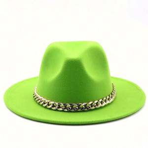 Chapeaux Fedora en Polyester et Coton Style Personnalisé avec Chaîne Dorée pour Fêtes et Pêche Unisexe – Vente en Gros Chine – Abordables - Product Image 4