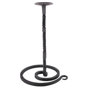 Candelabro de Hierro Forjado a Mano Personalizado con Acabado en Polvo Metálico para Decoración de Pasillos, Interiores y Regalos - Product Image 1