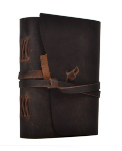<b>Book</b> Of Shadows Blank Spell <b>Book</b> Soft Genuine Leather Journal Antique Design Handmade Notebook And Sketch <b>Book</b> Tan Wrap With Pen - Product Image 2