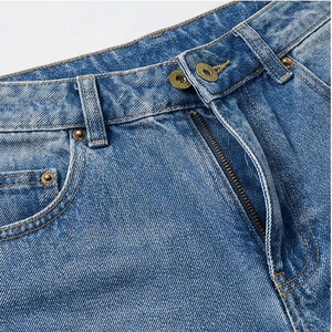 Shorts en jean pour femmes de qualité supérieure, tendance, décontractés, style streetwear, couleur personnalisée, vêtements d'été - Product Image 4