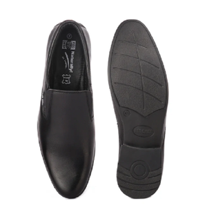 Leather Black Low Ankle Dress <b>Shoes</b> for Men Sophisticated Formal Footwear Classic Office Lace Up <b>Style</b> - Product Image 5