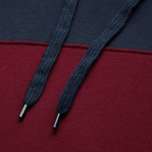 Sudadera con Capucha Oversize de Punto Sólido de 360 g/m² para Hombre, con Paneles de Bloques de Color, de Poliéster/Algodón, para Otoño/Invierno, Venta al por Mayor - Product Image 6