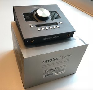 Nouvelle interface audio Thunderbolt 3 de bureau Universal Audio Apollos Twin X Duo Heritage Edition - Product Image 1