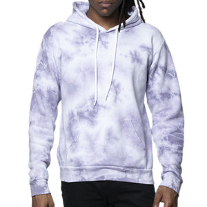 Men's High Quality Durable Thermal Oversized Solid Hoodies Polyester/Cotton Custom Tie Dye Print Autumn Streetwear Hot Sale XS - Product Image 1