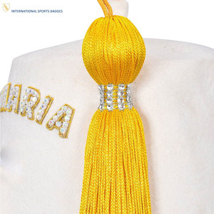 Sombrero Fez Ajustable con Bordado Fino para Rituales Masónicos, Ideal para Reuniones, Programas y Funciones - Product Image 4