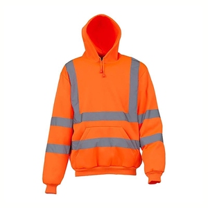 Sudadera de Seguridad Personalizada OEM, Ropa de Trabajo Reflectante de Alta Visibilidad, Sudadera de Seguridad para la Construcción, Proveedor de Ropa de Trabajo Industrial para Almacenes - Product Image 2