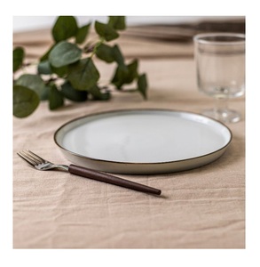 Top Selling Product Best Wholesale Round <b>Ceramic</b> Food <b>Plates</b> High-Quality Dinnerware - Product Image 1