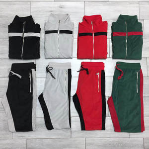 Ensembles de jogging OEM personnalisés pour hommes en molleton bouclette, style streetwear hiver, 100% nylon, séchage rapide, respirant, brodé et sérigraphié - Product Image 1