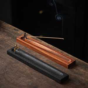 Porte-encens en bois écologique pour coin de méditation et pratique de yoga, utilisable toute l'année - Product Image 2