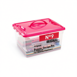 Scatole Originali in Plastica da 12L con Coperchio per Organizzatori di Trucchi - Product Image 2