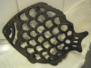 Industrial Style Metal <b>Trivet</b> For Tabletop Use Made With Durable Iron Material For Everyday Household Cooking - Product Image 6