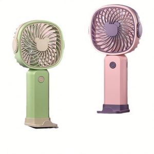 Ventilador de Mano Recargable Personalizado de Plástico, Tres Velocidades, Portátil, USB, Mini, para Oficina, Hogar, Viajes y Uso en Exteriores - Product Image 6