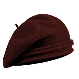 Béret rayé en laine verte unisexe pour adulte, réglable 56-58 cm, style européen décontracté pour l'hiver et l'extérieur - Product Image 4