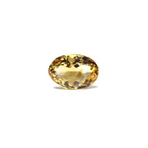 Natural Citrine Loose Gemstone 4.75 Carat Oval Cabochon for Fine Jewelry - Product Image 1