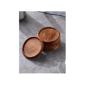Posavasos de madera para mesa, lisos y pulidos, para el hogar y restaurantes - Product Image 1