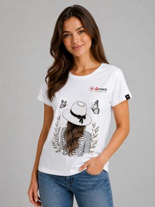 Camiseta de Moda para Mujer, Colección Casual Más Vendida, con Logotipo Personalizado, Servicios de Fabricación OEM y Suministro al por Mayor - Product Image 1