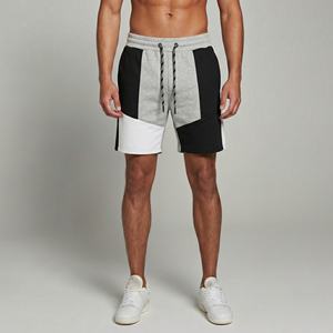 Men's Jogger Sweat Shorts 100% Cotton Fleece <b>Athletic</b> Shorts Mens High-Performance Drawstring Waist Fleece Shorts Men - Product Image 1