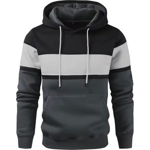Sweat à capuche et sweat-shirts pour hommes grande taille 400 GSM avec logo personnalisé, en molleton uni, chaud et confortable pour l'hiver - Product Image 4