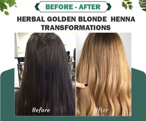 El mejor color real del proveedor, color rubio herbario triple refinado, Henna, color del cabello, polvo verde semipermanente de Sojat Rajasthan - Product Image 2