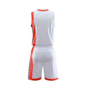 Uniforme de Baloncesto Personalizado de Secado Rápido con Diseño Único para Adultos, Ropa Deportiva Transpirable con Logotipo Impreso, Nuevo Modelo de Conjuntos de Camisetas y Pantalones Cortos - Product Image 3