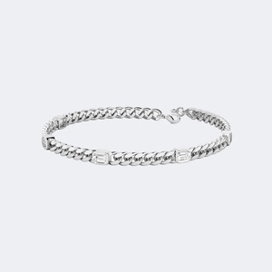 1.50 CTW Lab Grown Diamond Emerald Shape Brilliant Cut <b>Bangle</b> <b>Bracelet</b> For Women 925 Sterling Silver Luxury E F Color VS VVS - Product Image 1