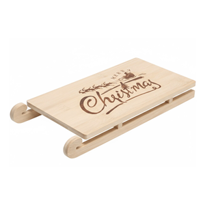 Premium Bamboo <b>Serving</b> <b>Tray</b>, Natuaral Christmas <b>Serving</b> Board With Customize Print, Wholesale Christmas Decoration From Vietnam - Product Image 1