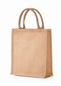 Sac fourre-tout en toile de jute de qualité supérieure avec compartiments intérieurs pour l'organisation - Product Image 3